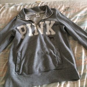 Pink 3/4 zip sweater!