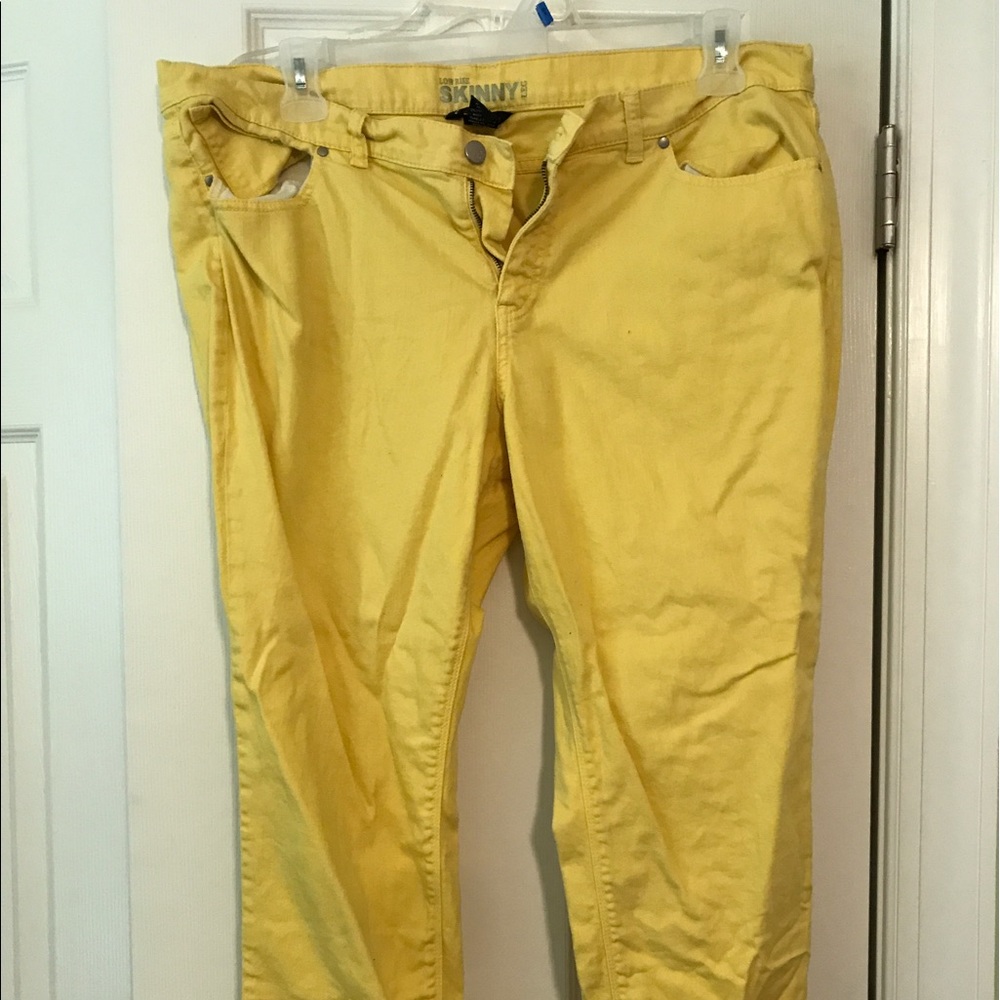 Yellow Skinny Jeans