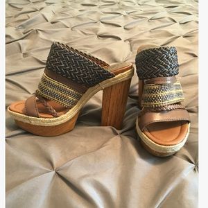 Lucky Brand Slip On Heels