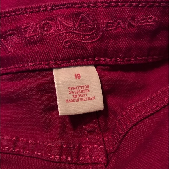 Deep Magenta Skinny Jeans - Picture 3 of 4