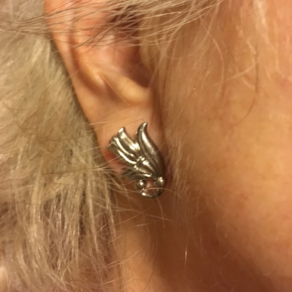 Pierced earrings