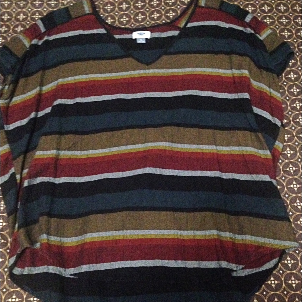 Loose Stripped Top