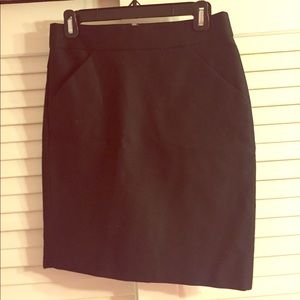 J Crew pencil skirt size 2P