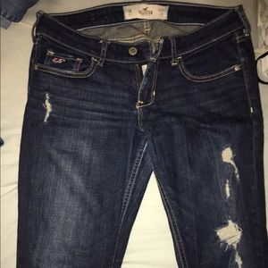 Ripped Hollister Jeans