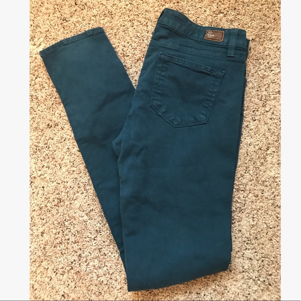 Dark Teal Paige Jeans❣️Buy 1 get 1 HALF OFF!❣️