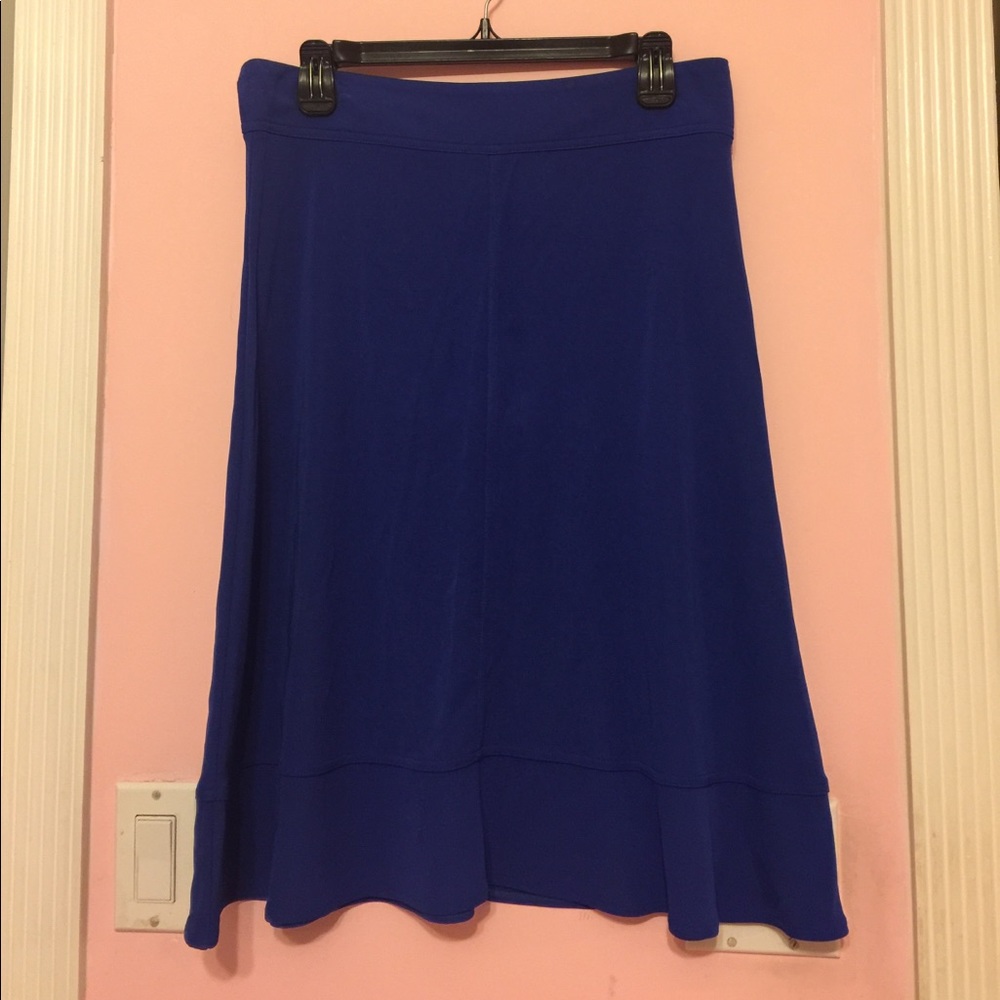 DKNY royal blue skirt for women