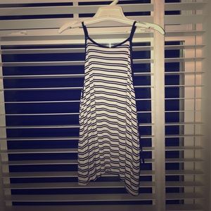 Striped womens tank top