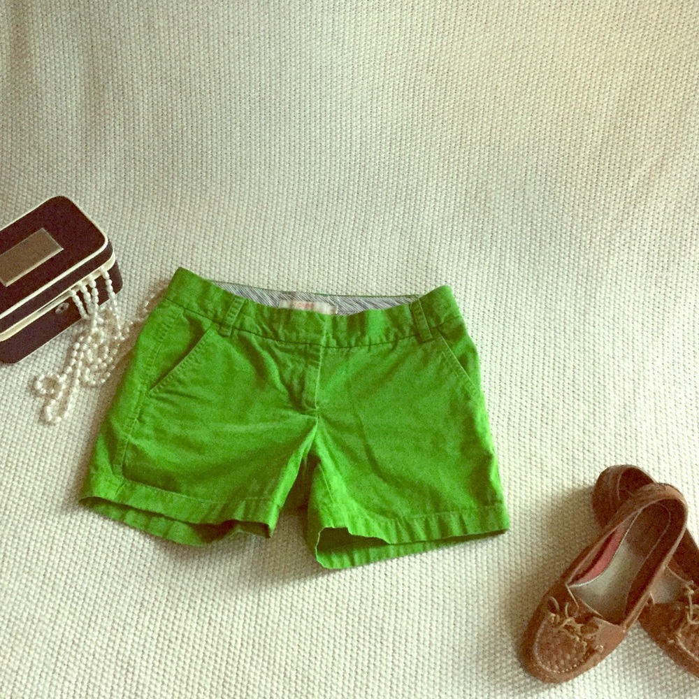 J Crew Green Chino
