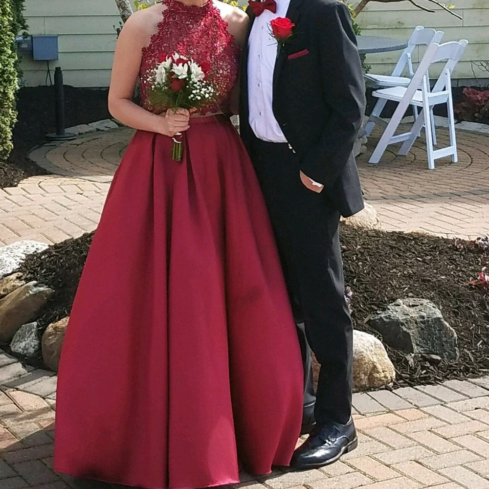 Claret Alyce Prom Dress