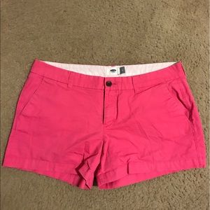Pink shorts