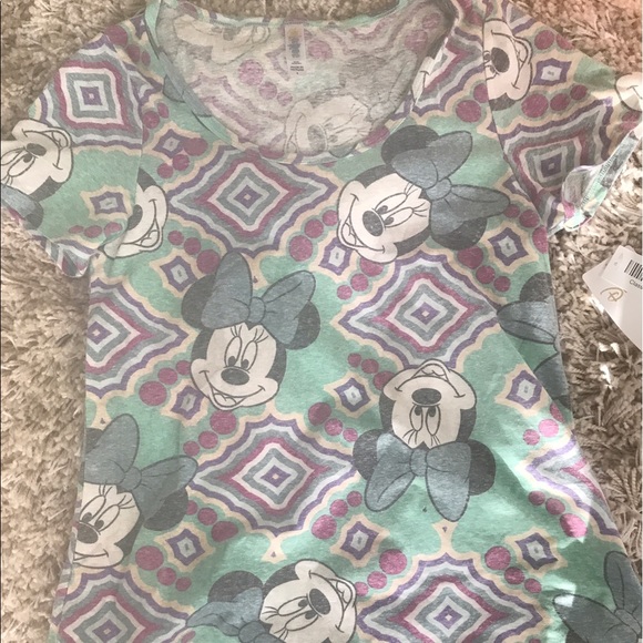 Lularoe Small classic tee Disney Minnie Mouse - Picture 1 of 4