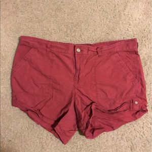 Maroon shorts