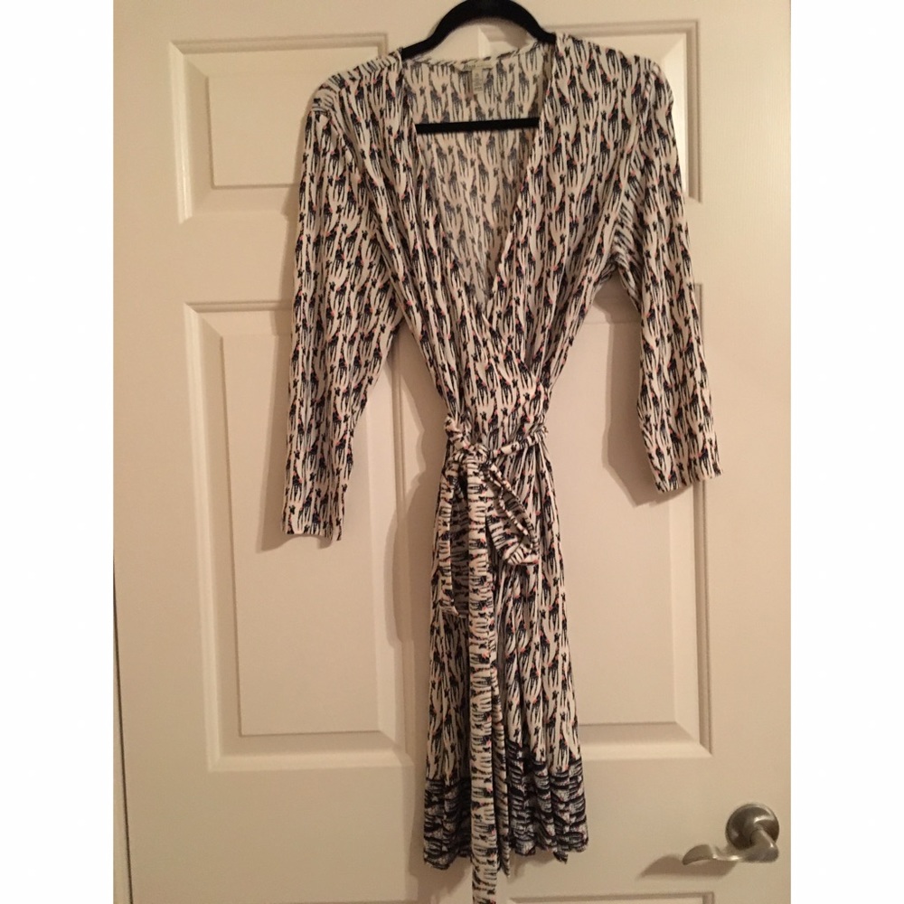 DVF Inspired wrap dress