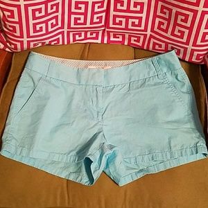FIRE SALE !!! NWOT J.Crew Aqua 4" Chino Shorts