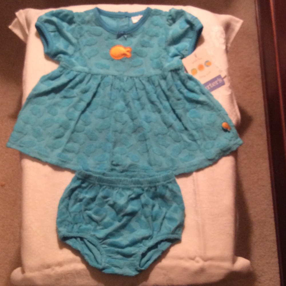 NWT - Carter's "Goldfish" Sundress - 3-6 mos
