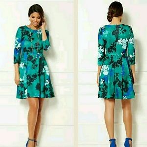 ✨NY&C Eva Mendes Parker Flare Dress, Sz 8✨ NWT