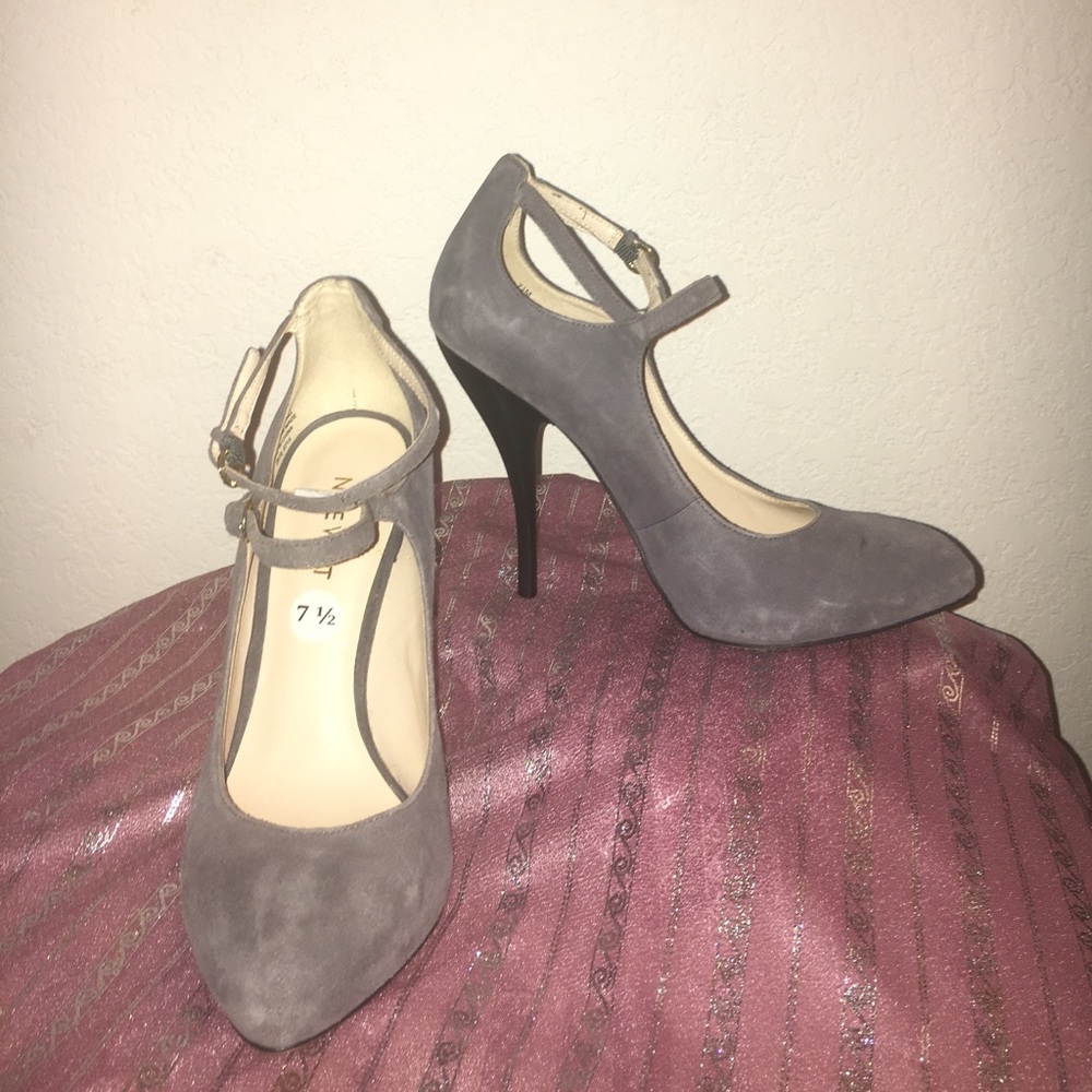 Suede Heels
