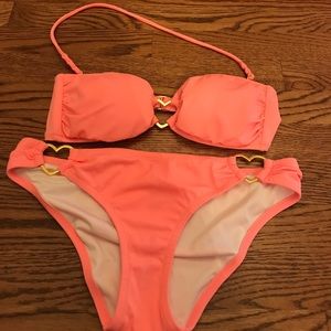 Victoria's Secret Peach Heart Bikini
