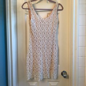 Cream lace Timing Dress
