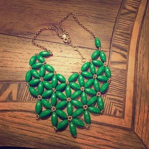 J. Crew Beaded Bib Statement Necklace