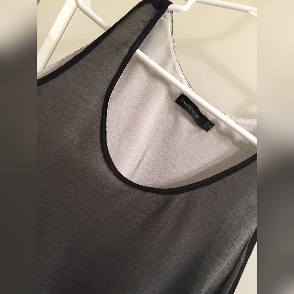 Calvin Klein Black and White Tank