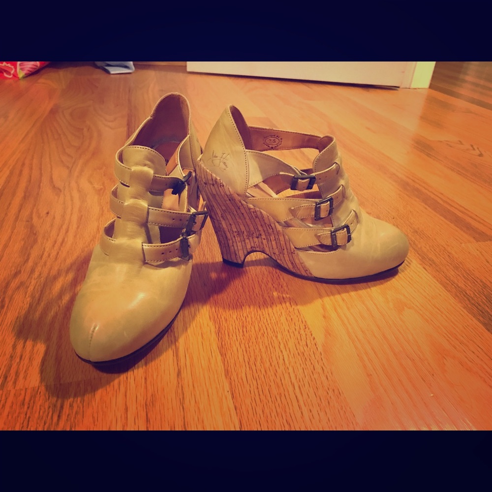 Fluevog "Farrah" Wedge Heel