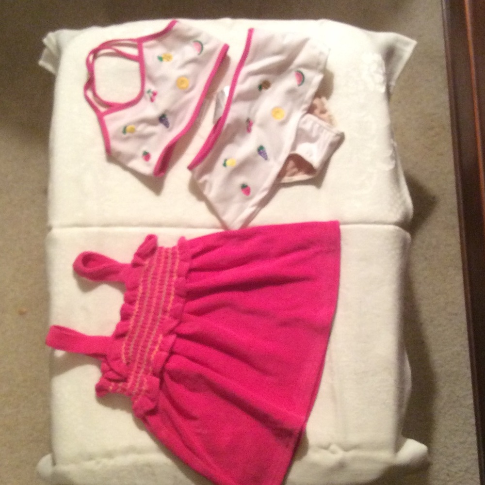 NWT - infant bikini & matching Sundress 6-9 mos