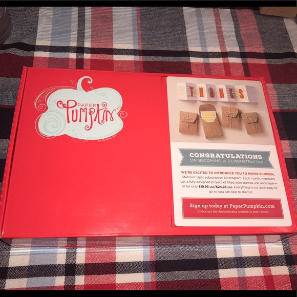 Stampin' Up Other - Brand New! Stampin' Up! Paper Pumpkin Thankyou Set