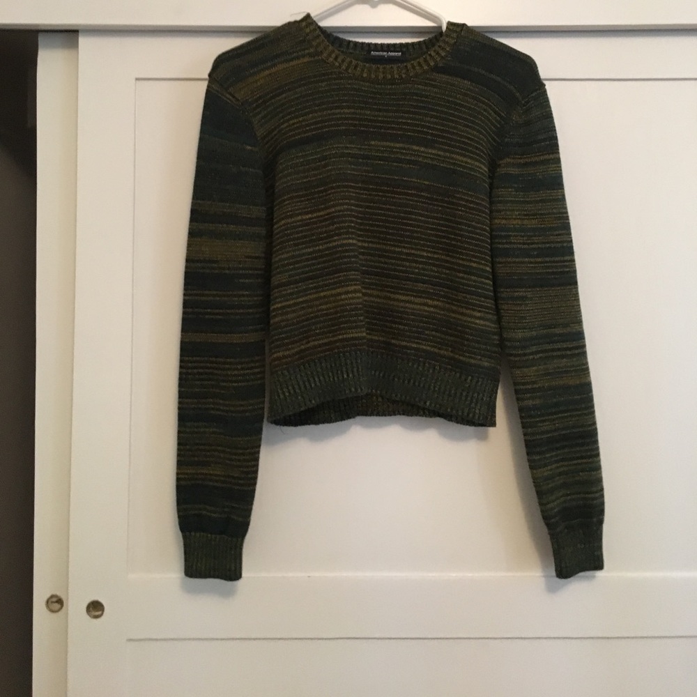 american apparel cropped sweater