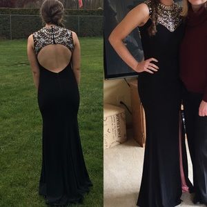 Black prom dress