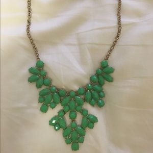 Emerald Statement Necklace