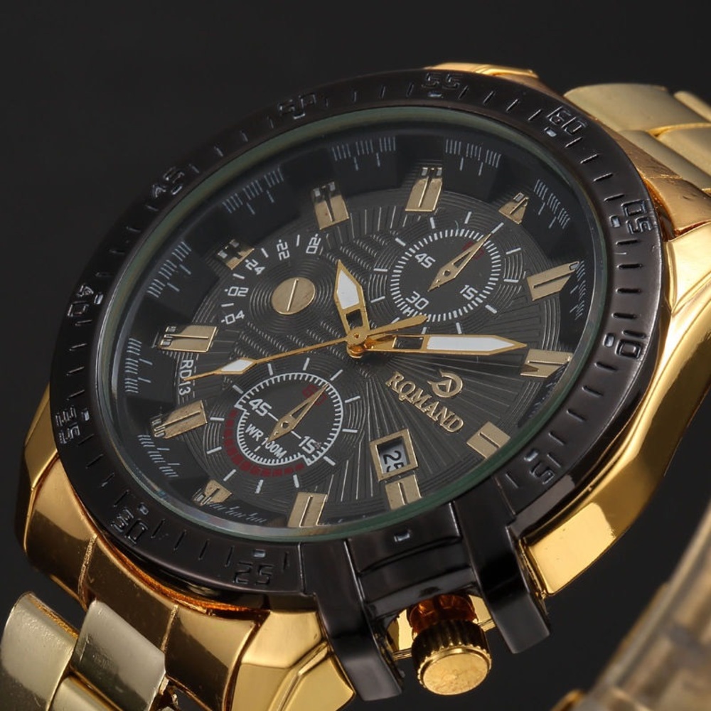 Luxury Men's Quartz Analog sport wrist watch