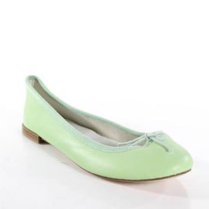 New without box Repetto mint green ballet flats
