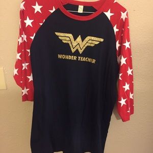 Wonder Woman Teacher Shirt