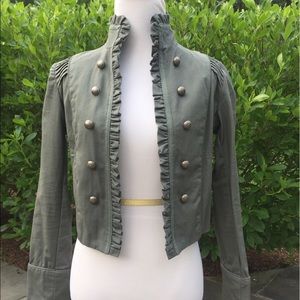 Forever 21 Military Pin Tuck Jacket
