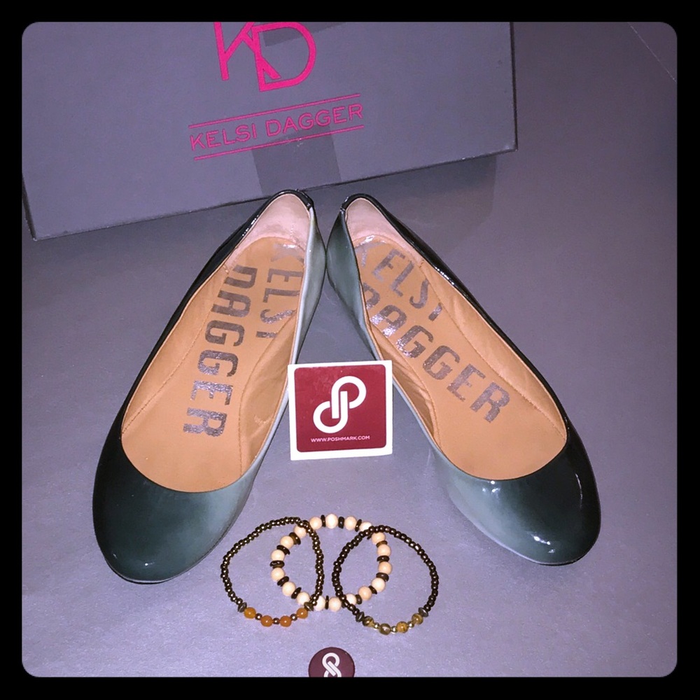 Kelsi Dagger Ombré Ballet Flats