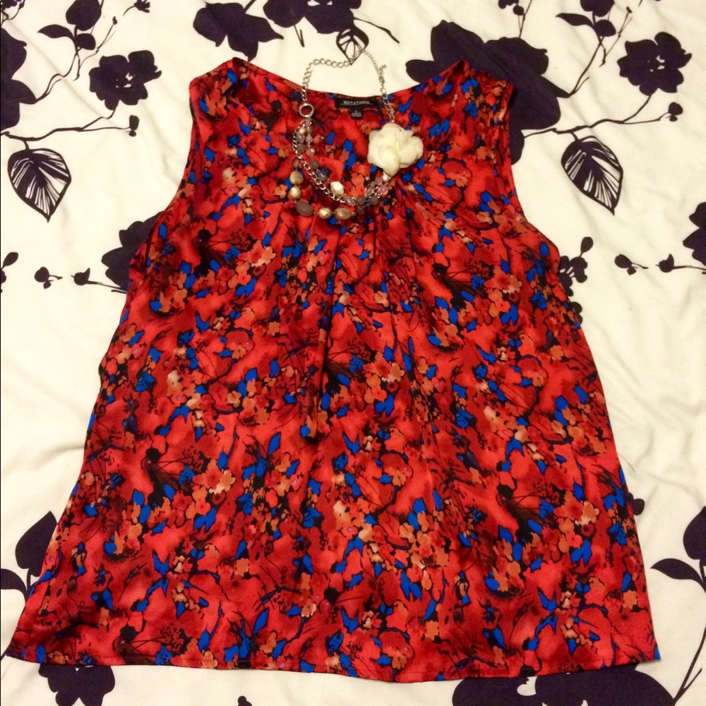 Notations L Silky Tank Top