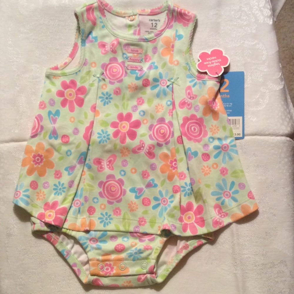 NWT - Infant playful Sunsuit by Carter's