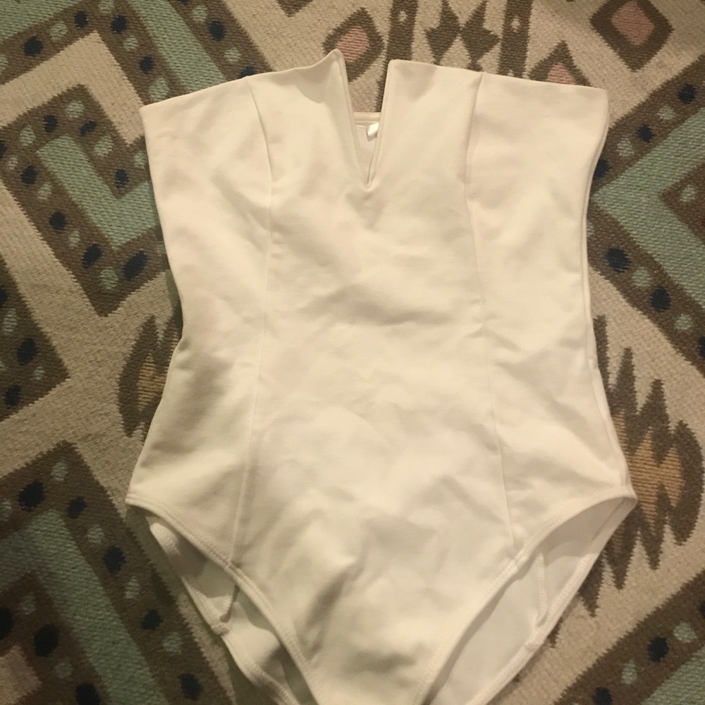 NWT v-neck body suit
