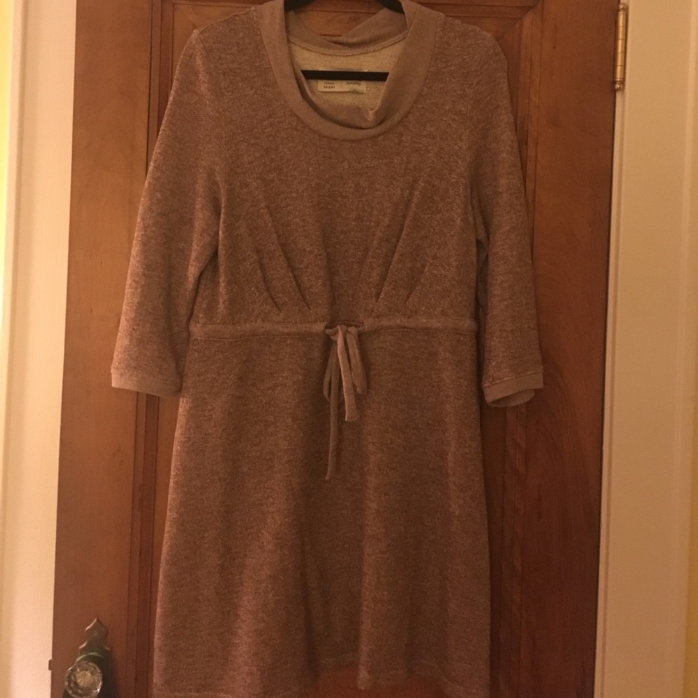 Anthropologie sweatshirt lounge dress