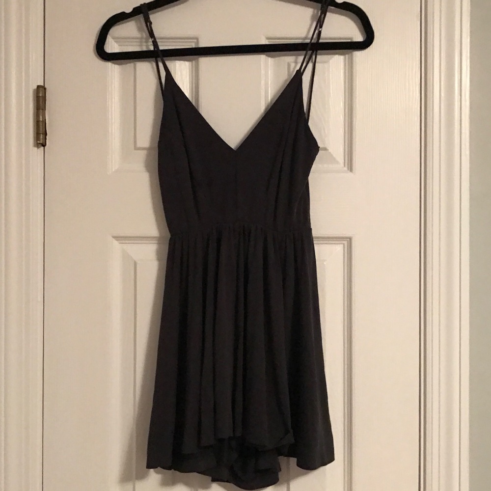 Open back romper