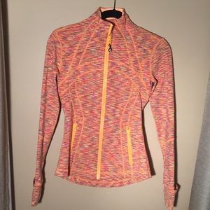 Lululemon Define Jacket- space dye orange