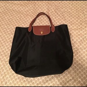Long champ nylon bag