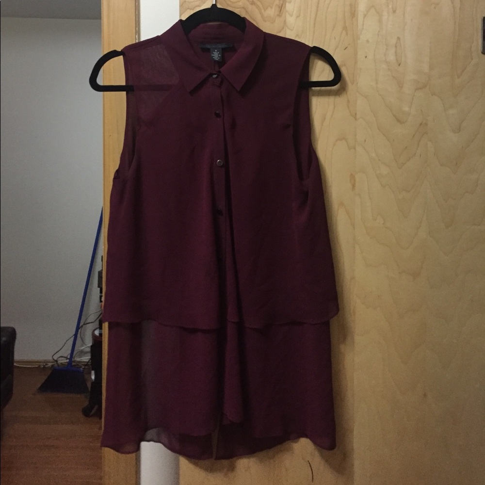 Kenneth Cole Strapless blouse