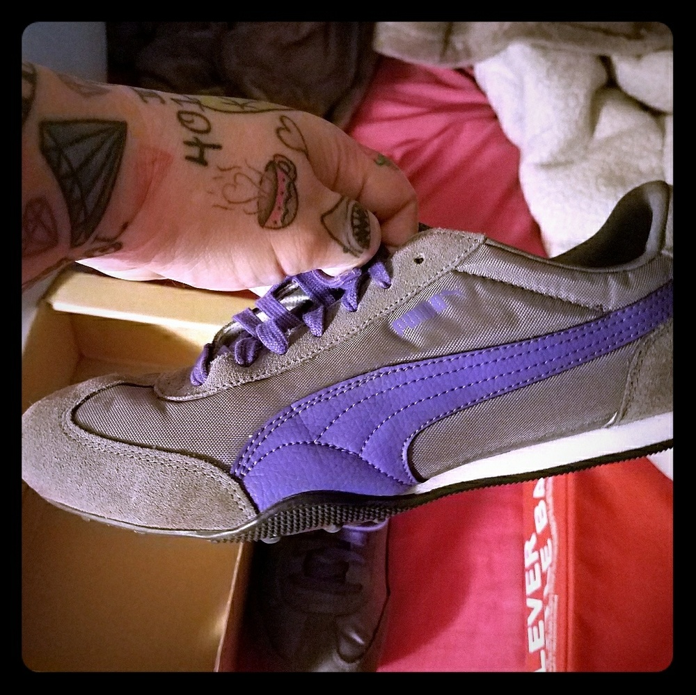 Puma running sneakers