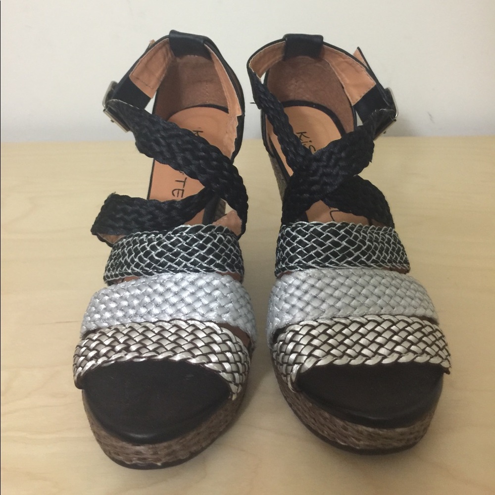Kiss & Tell wedge sandals