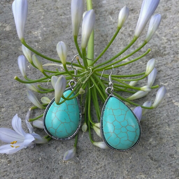 Turquoise earrings - Picture 5 of 5