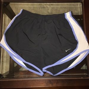 Gray & Blue Nike Shorts