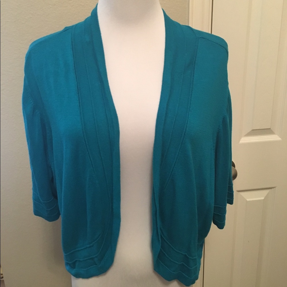 Turquoise Shrug