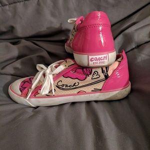 Coach poppy sneakers